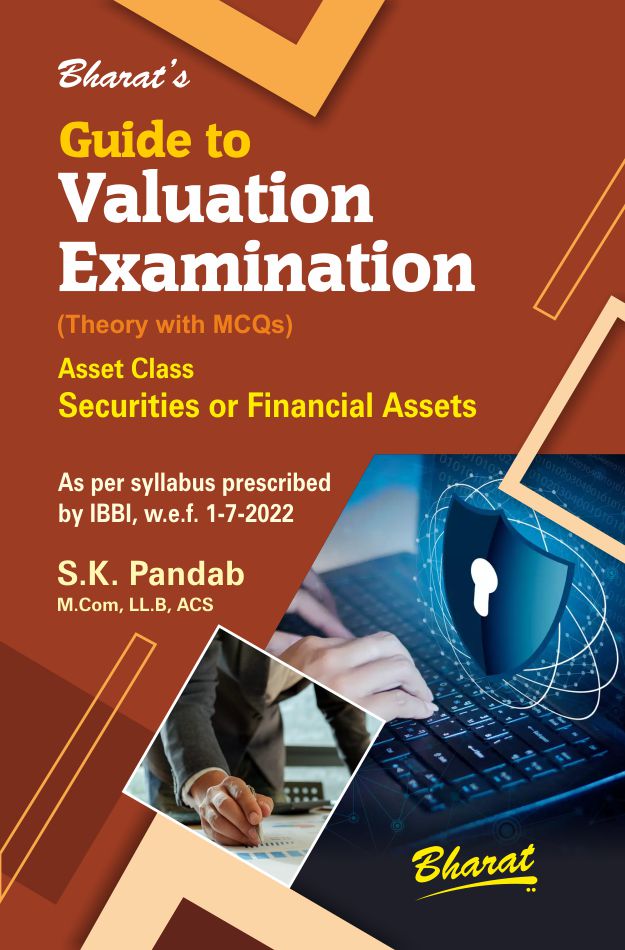 Guide to Valuation Examinations [Theory with MCQs] Asset Class Securities or Financial Assets